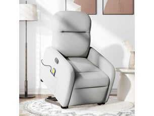 Fauteuil relax électrique  <strong></strong> Tissu gris