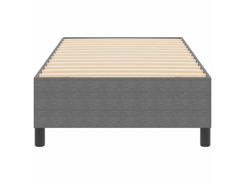  Lit simple- lit adulte -  cadre de lit plateforme gris clair 90 x 200 cm  - Conforama D