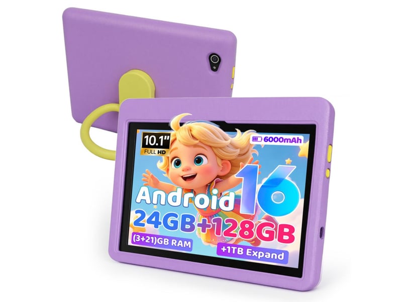  Tablette enfant 10,1 android 16 128gb violet 3+21 go wifi 6 413542_AACLG41524_6_DROPFR - Conforama A