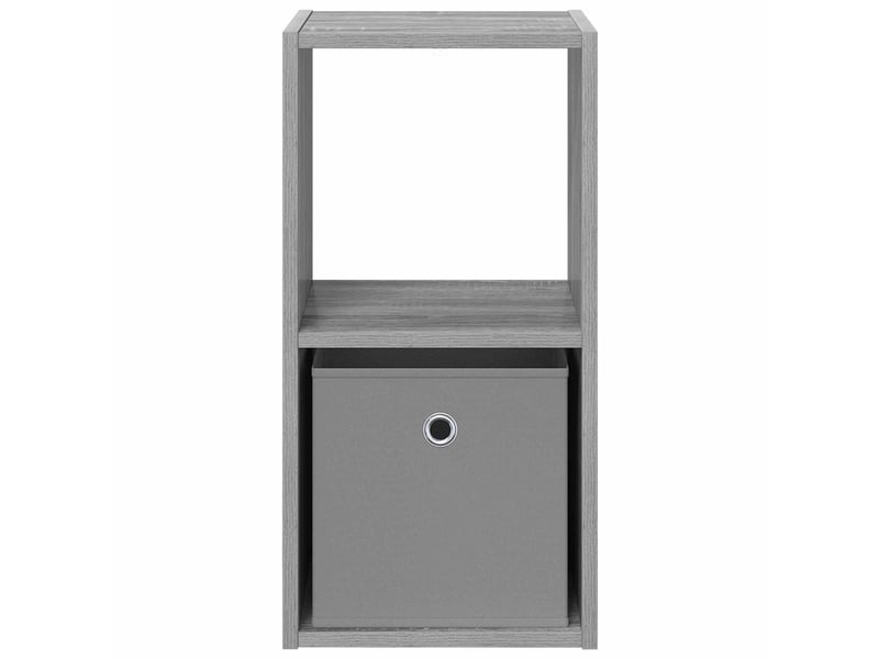  Table de chevet - cabinet de chevet - table de nuit gris sonoma 30,5 x 27 x 59,5 cm  - Conforama E