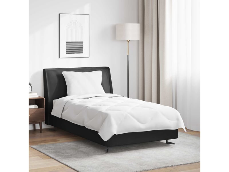  Duvet d'été simple avec oreiller 2 pièces - couette blanc microfibre  - Conforama B