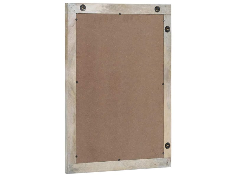  Miroir de salle de bain, miroir de toilette blanc 50 x 2,5 x 70 cm rectangulaire cf62533  - Conforama C