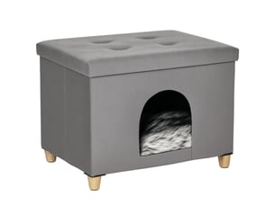 Pouf / repose pied PANGIVO  gris