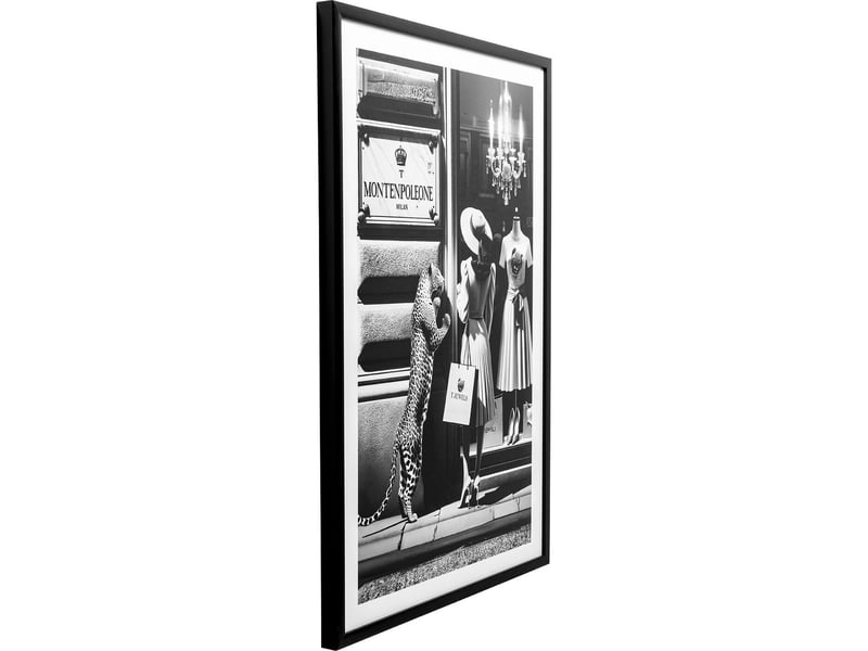 tableau window shopping 80x120cm  - Conforama D