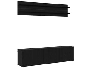 Meuble tv coloris noir  <strong></strong>  <strong></strong>