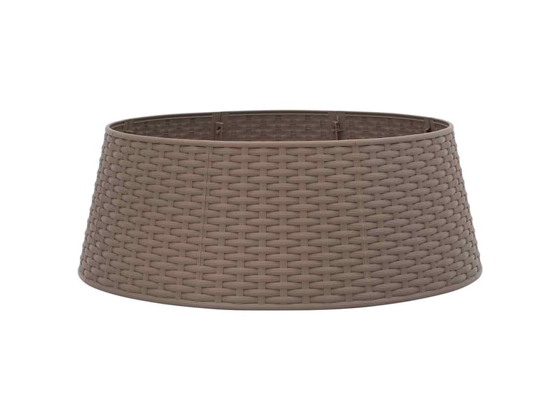  Jupe de sapin de noël marron ø65x23 cm plastique cf61956  - Conforama A