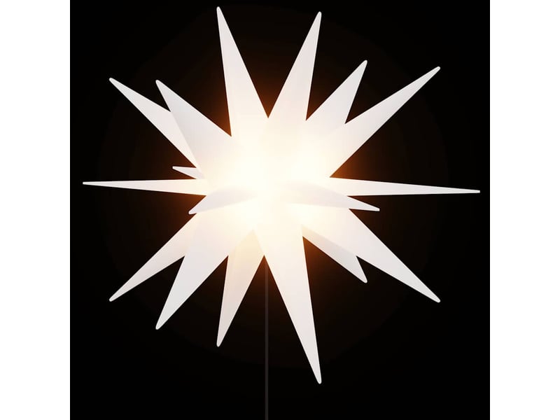  Lumières de noël avec piquets 3 pcs led pliable blanc 57 cm  - Conforama D