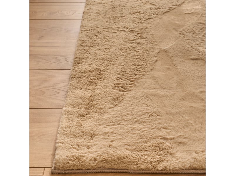  Nube - tapis en tissu doux beige - 160x230 cm NUB6000BEI-160X230 - Conforama D