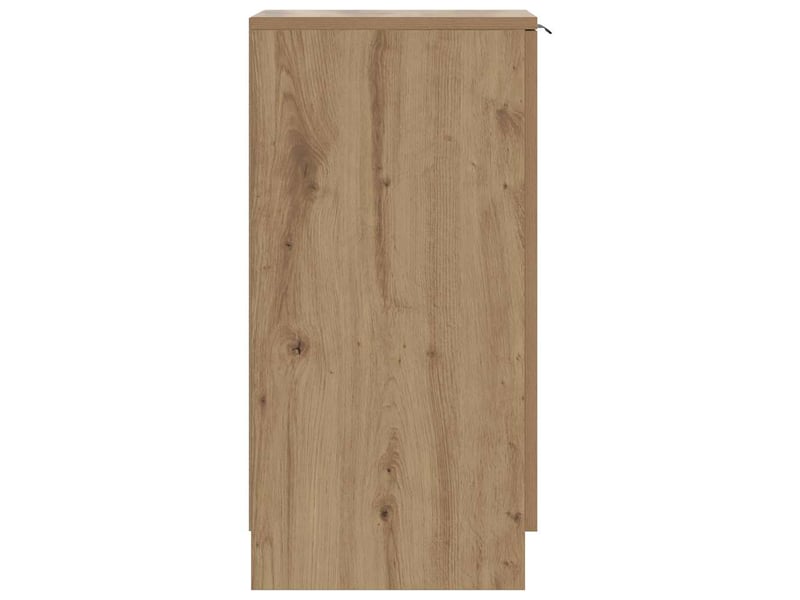  Meuble à chaussure | armoire à chaussures chêne artisanal bois d'ingénierie shl5940  - Conforama E