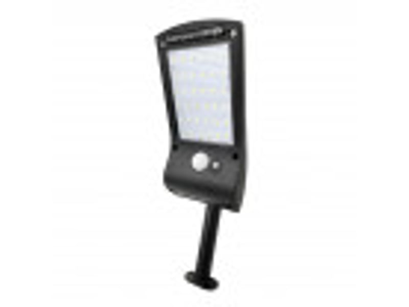  Applique extérieure solaire led fabrilamp kira 400 lm 6500 k ip65 détecteur mouvement noire 166664009 - Conforama B
