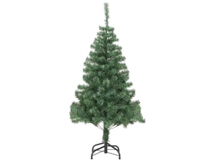 Sapin de noël, arbre de noël artificiel et support acier 210 cm 910 branches shl8287
