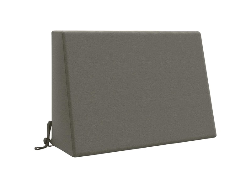  Coussin de dossier, coussin de dos soest 100 % polyester gris 60 x 20 x 40 cm cf55220  - Conforama A