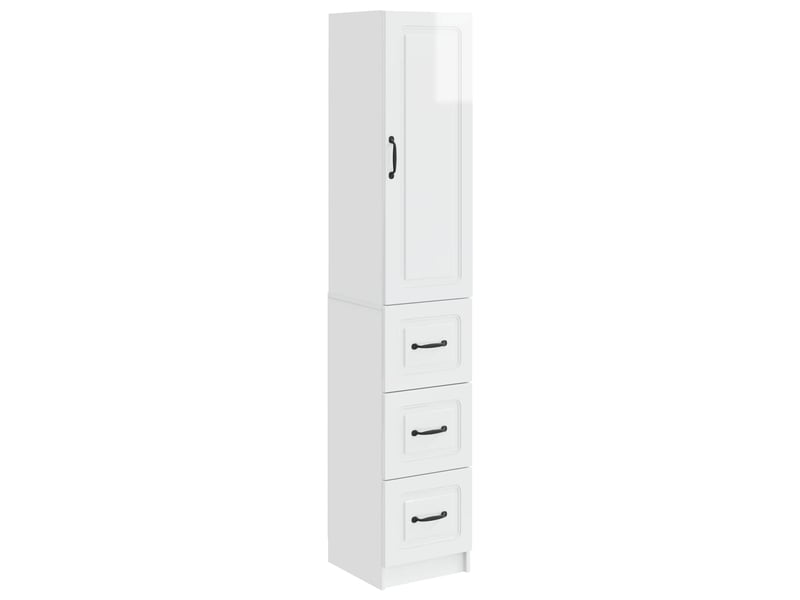  Ensemble de meubles 2 pcs, rangement de salon 33 x 34,5 x 87 cm bois d'ingénierie shl3174  - Conforama A