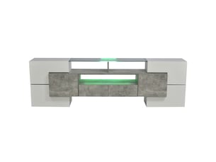 Meuble tv coloris blanc    