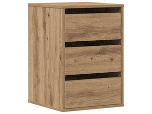 Commode 1 tiroir(s) <strong></strong> <strong></strong> coloris bois clair largeur 40 cm