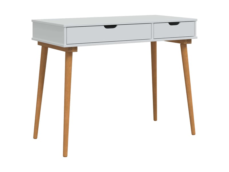  Ensemble de coiffeuse fauske 2 pcs blanc 100x50x103,5 cm  - Conforama E