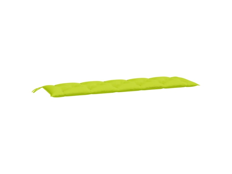  Coussin de banc de jardin, coussin d'assise vert brillant 180x50x7cm tissu oxford cf52870  - Conforama A