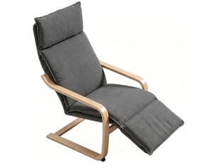Fauteuil fixe  PANGIVO Tissu gris
