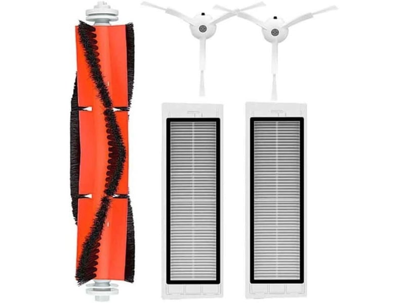  Lot 5 accessoires aspirateur xiaomi roborock s50 s51 s55 s5 s6 brosse filtre  - Conforama E