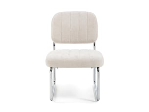 Fauteuil fixe <strong>SICAAN</strong> <strong>PAOLA</strong> Tissu beige vendu A l'unité
