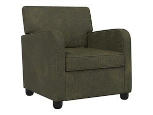Fauteuil fixe VIDAXL  Simili vert
