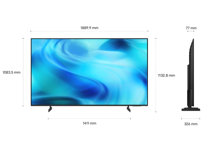 Téléviseur Led SAMSUNG TU85U7025HUXXC - UHD 4K 85 pouces 214 cm Conforama