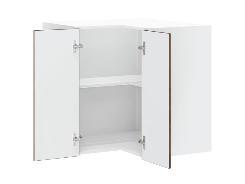  Armoire d'angle murale de cuisine porto chêne fumé  - Conforama E
