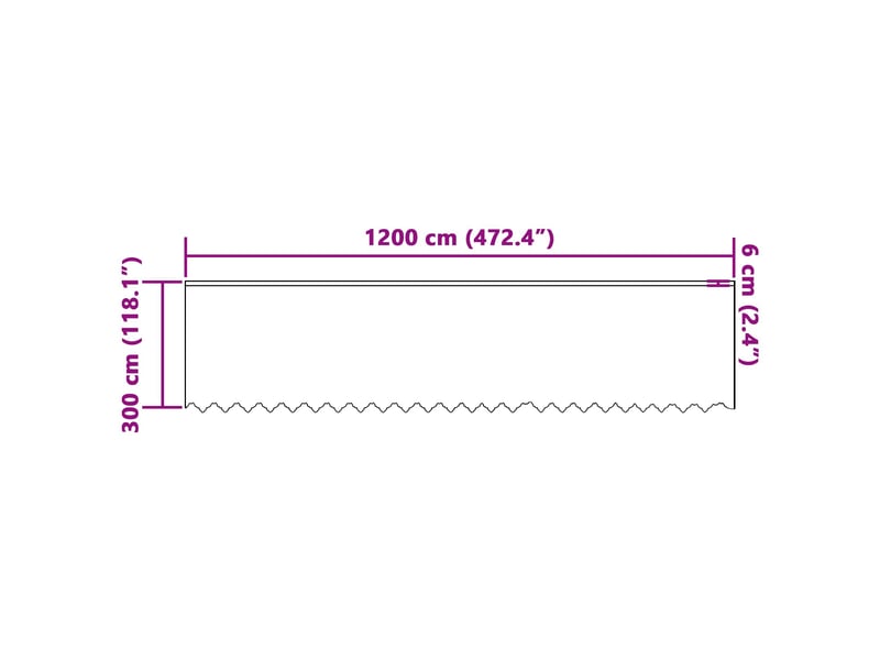  Rideau en dentelle, rideau ajouré, voilage blanc 300 x 1200 cm polyester cf43793  - Conforama E