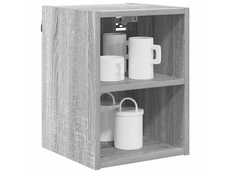  Meuble de rangement, armoire suspendue gris sonoma 30x29,5x40cm  - Conforama C