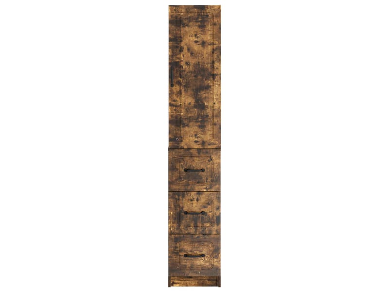 Ensemble de meubles 2 pcs, rangement de salon 33 x 34,5 x 87 cm bois d'ingénierie shl8807 - Conforama E