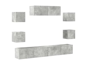 Meuble tv coloris gris 30.5 cm <strong></strong>  <strong></strong>