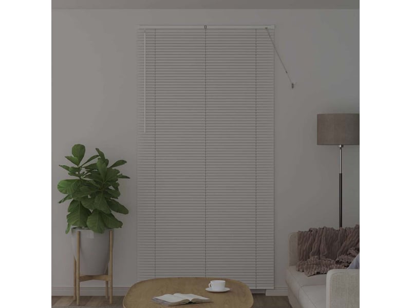  Store vénitien, store de fenêtre blanc 220 x 115 cm 25 mm aluminium cf47789  - Conforama C