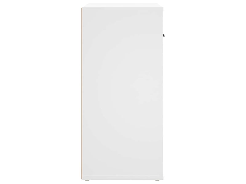  Buffet - bahut - meuble de rangement blanc 80x33x70 cm bois d'ingénierie  - Conforama E