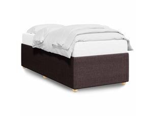 Lit simple 80x200 cm    coloris marron