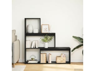 Bibliotheque coloris  noir  <strong></strong> <strong></strong> - 123 cm x 123 cm