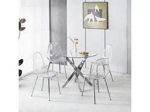 Ensemble table rond(e) COVREO