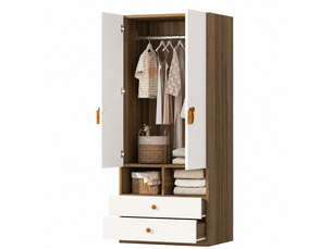 Armoire  coulissante  2 tiroir(s) <strong></strong> <strong>OPULERANE TRADING LTD</strong> coloris naturel largeur 50 cm