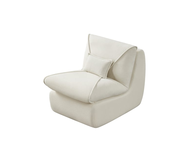 Futon 2 Places épais 15 Cm - Matelas Sol En Mousse Déchiquetée, Tissu Chenille, Design Boutonné (135x195 Ou 150x195 Cm) - 11