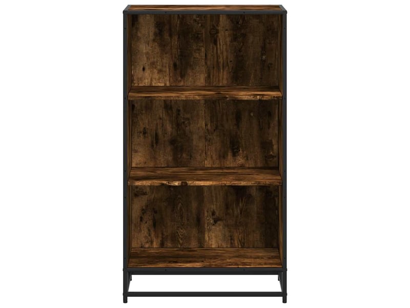  Bibliothèque, étagère de rangement chêne fumé 60x35x107,5 cm bois d'ingénierie  - Conforama D