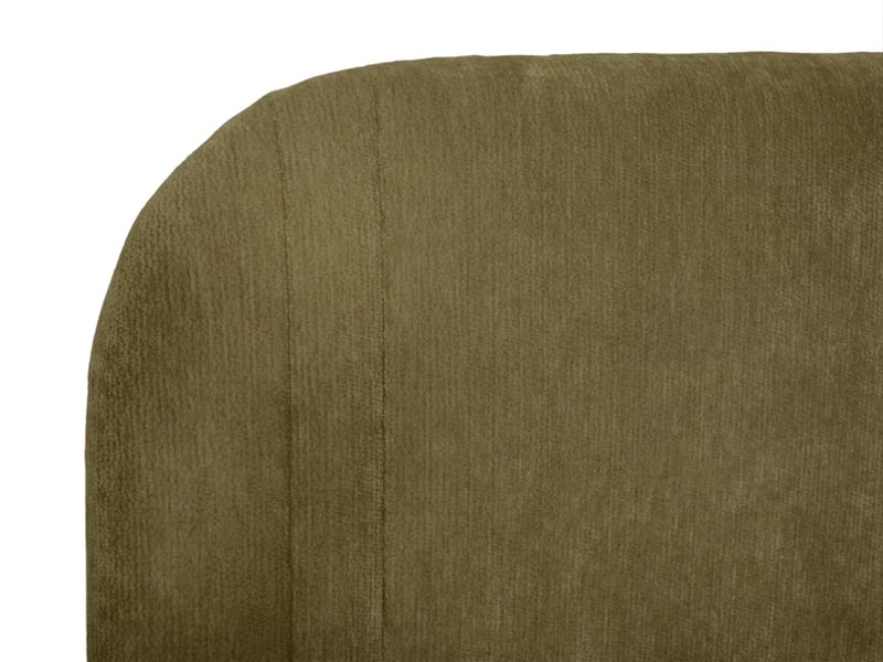  Bobochic tête de lit sidney tissu chenille vert 160 SIDNEY - Conforama C