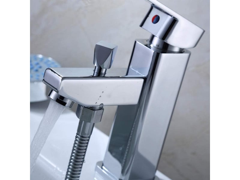  Robinet lavabo robinets de cuisine de lavabos robinet évier robinet salle bain monotrou robinet eau chaude et froide lavabo salle de bain  - Conforama B