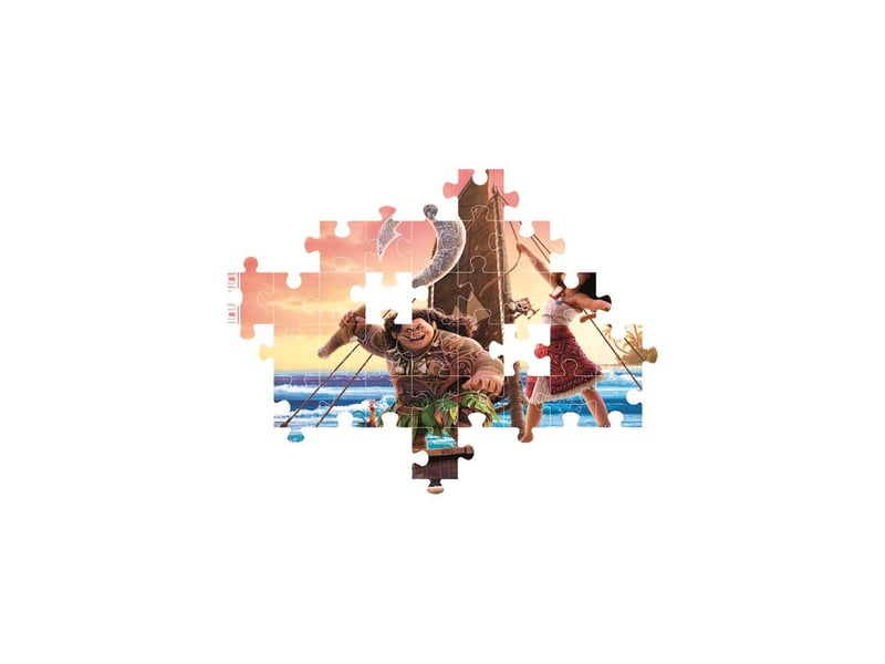  Puzzle vaiana 2 super color 104 pieces 48,5 x 33,5 cm CLE8005125272396 - Conforama C