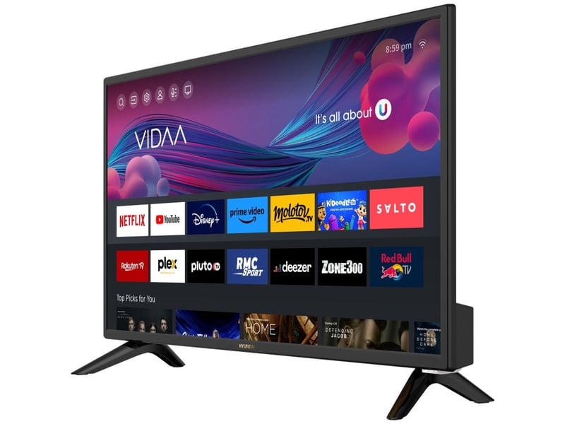  Tv smart 24'' hd led 60 cm netflix youtube primevideo - reconditionné HY-TVS24HD - Conforama E