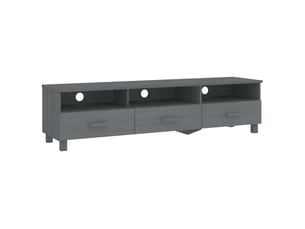Meuble tv coloris gris 158 cm <strong></strong>  <strong></strong>