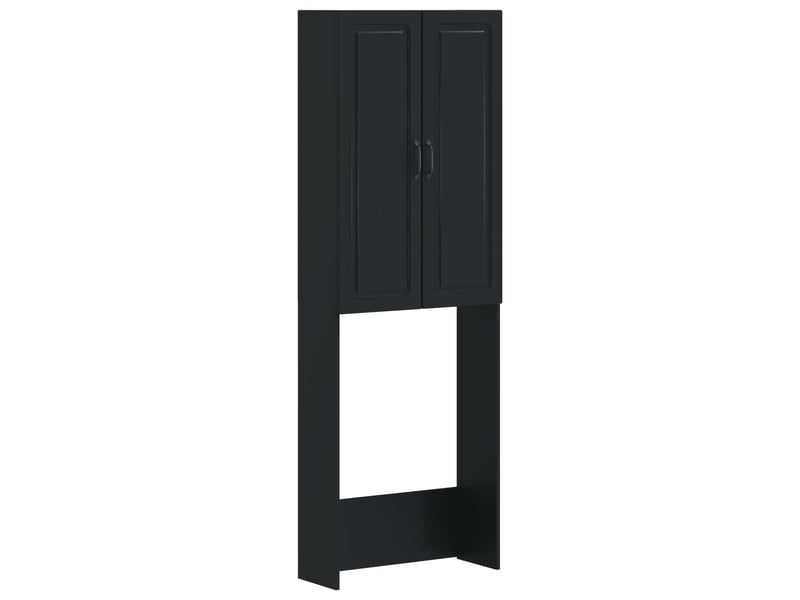  Armoire de toilette, meuble de toilette utrecht noir 66x25.5x190 cm  - Conforama A