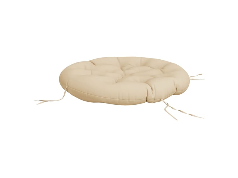  Coussin rond, coussin d'assise beige ø 100 x11 cm tissu oxford cf56602  - Conforama D