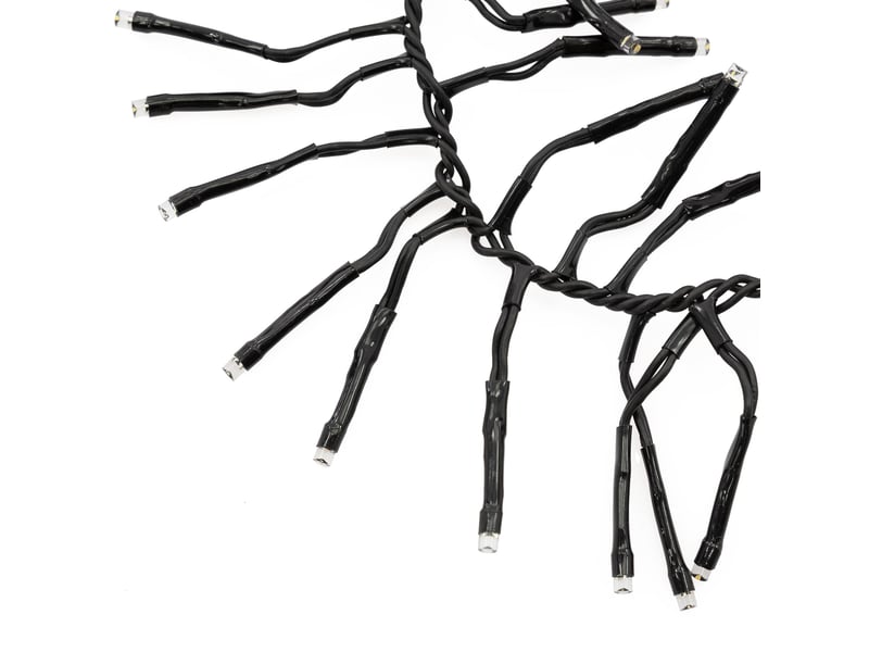 Ecd germany guirlande lumineuse de noël en grappe 12,4 m, 960 led blanc chaud, décoration pour intérieur et extérieur, avec 8 modes et fonction mémoire, éclairage ip44, décorer sapin jardin fenêtre ECD Germany GmbH - Conforama C
