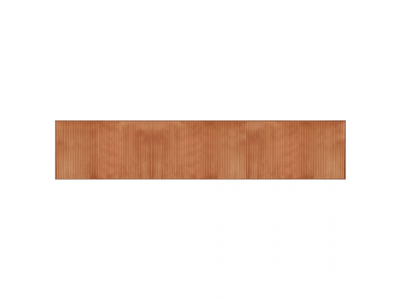  Tapis rectangulaire en bambou marron 60x300 cm - comfortxl 376842 - Conforama A