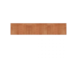 Tapis rectangulaire en bambou marron 60x300 cm - comfortxl
