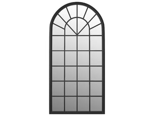 Miroir rectangulaire à fixer coloris noir <strong></strong>  <strong></strong> - 90 cm x 45 cm